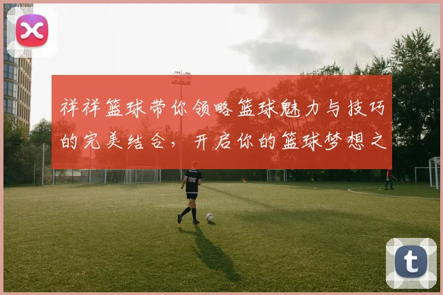 祥祥篮球带你领略篮球魅力与技巧的完美结合，开启你的篮球梦想之旅